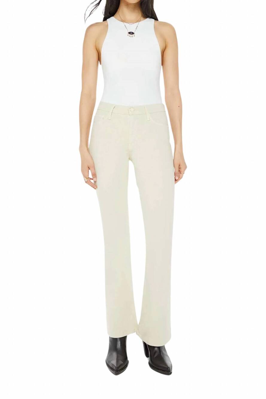 NEW MOTHER women's weekender sneak pants in frozen dew